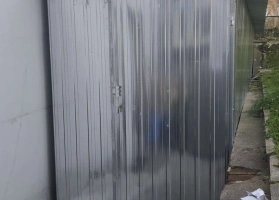 Horganyzott lemezből készített garázsok 36