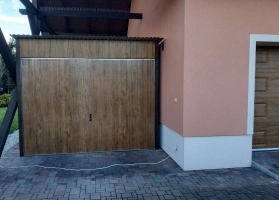 Színes lemezből készített garázsok 118