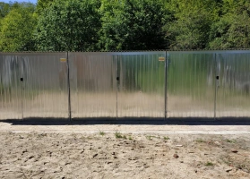 Horganyzott lemezből készített garázsok 9