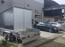 Horganyzott lemezből készített garázsok 59