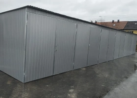 Horganyzott lemezből készített garázsok 52