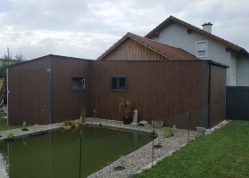 Színes lemezből készített garázsok 213