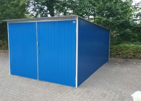 Színes lemezből készített garázsok 106