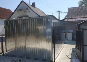 Horganyzott lemezből készített garázsok 12