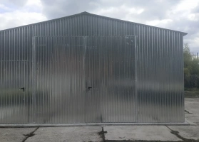 Horganyzott lemezből készített garázsok 50