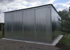 Horganyzott lemezből készített garázsok 39