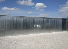 Horganyzott lemezből készített garázsok 48