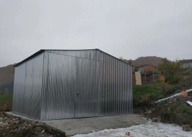 Horganyzott lemezből készített garázsok 35