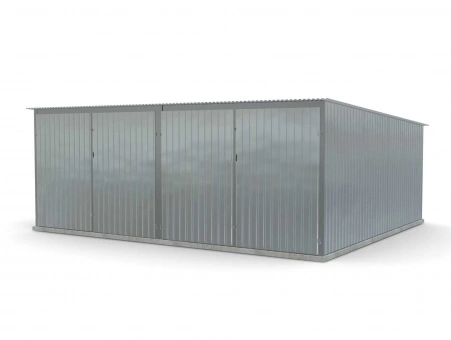 Lemezgarázs 6m x 5m - (Dupla)