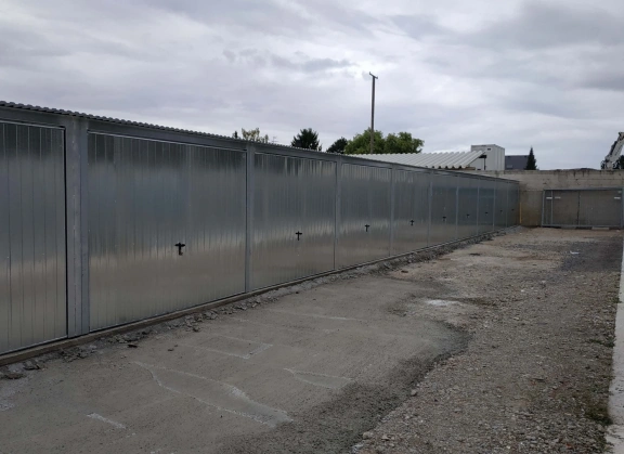 Horganyzott lemezből készített garázsok 29