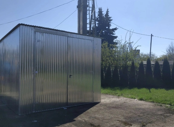 Horganyzott lemezből készített garázsok 4